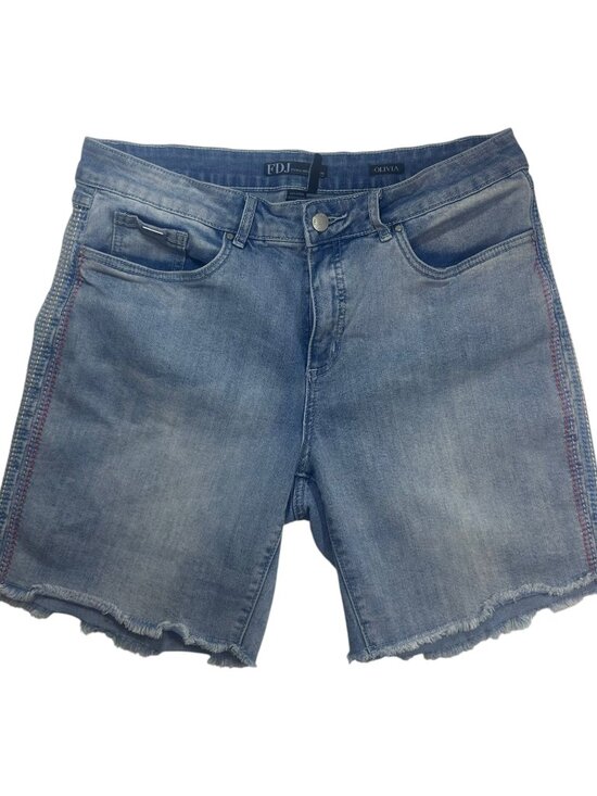 FDJ French Dressing Pants - FDJ French Dressing Olivia Denim Shorts Light Wash ~ Size 12